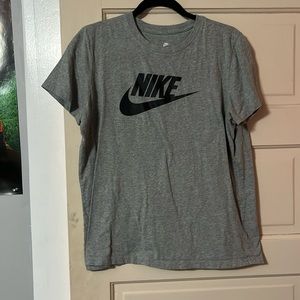gray and black, nike, XL, tee